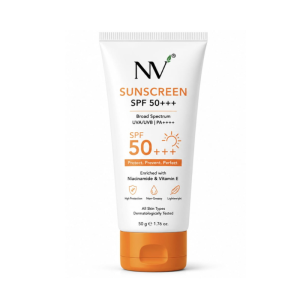 NV Sunscreen SPF 50+++ Broad Spectrum UVA/UVB Protection – 50g