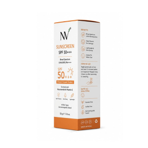 NV Sunscreen SPF 50+++ Broad Spectrum UVA/UVB Protection – 50g