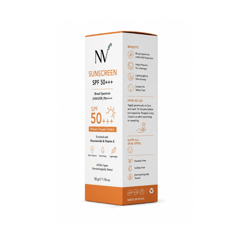 NV Sunscreen SPF 50 for daily sun protection
